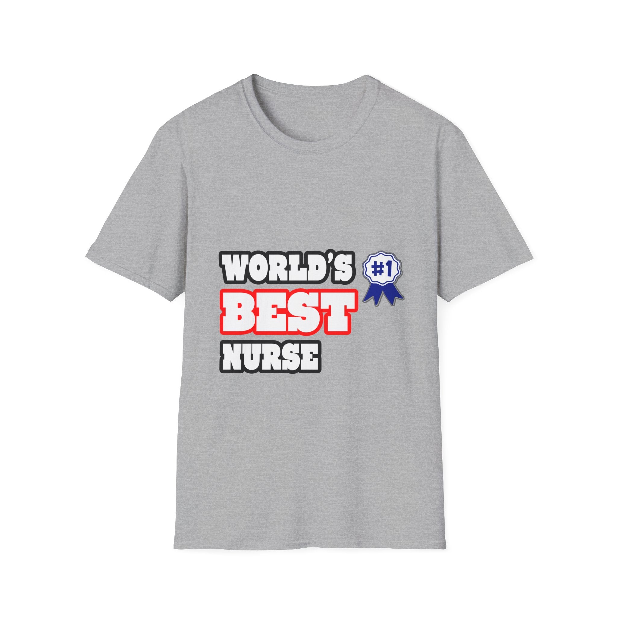 World's Best Nurse - Unisex Softstyle T-Shirt