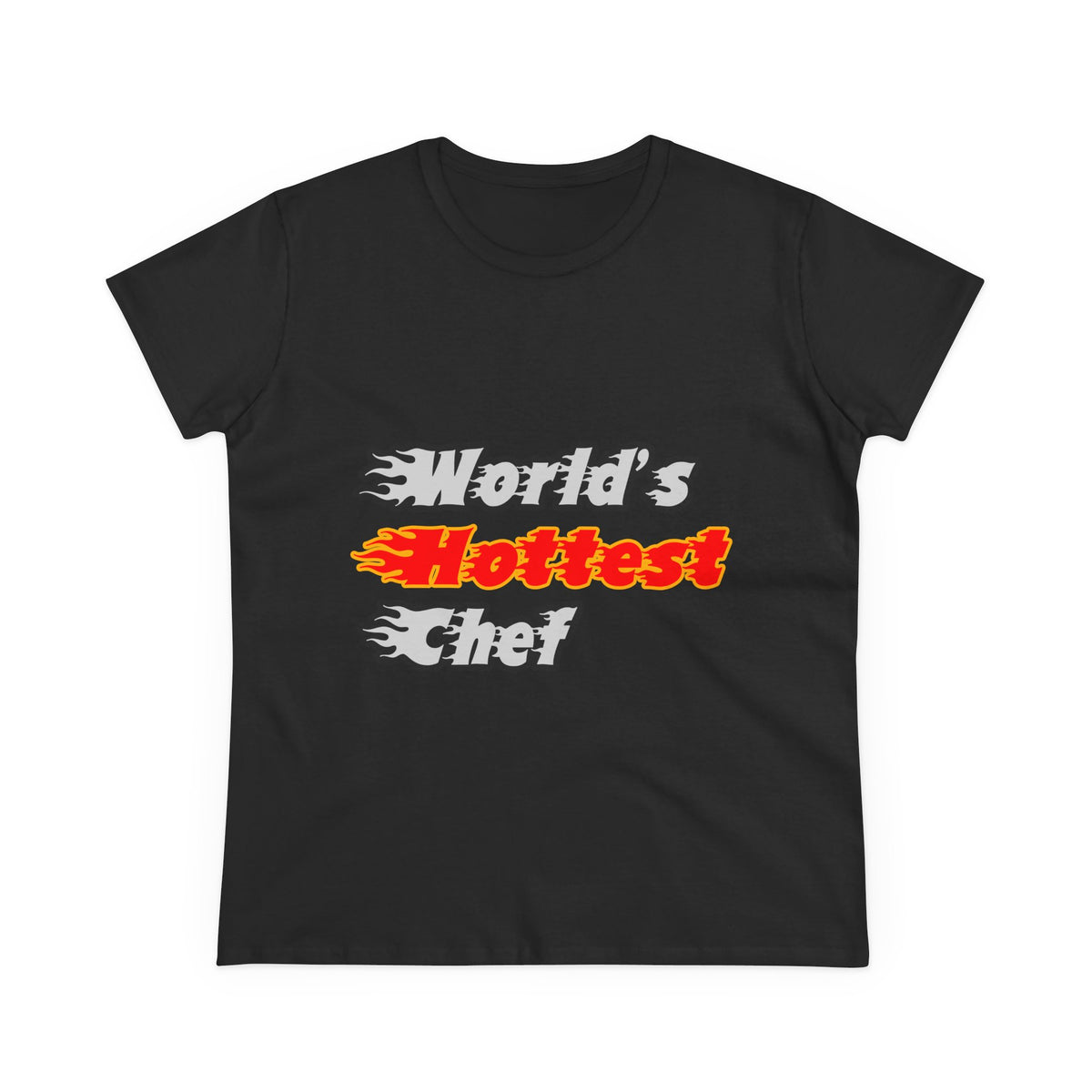 World's Hottest Chef - Women's Midweight Cotton Tee