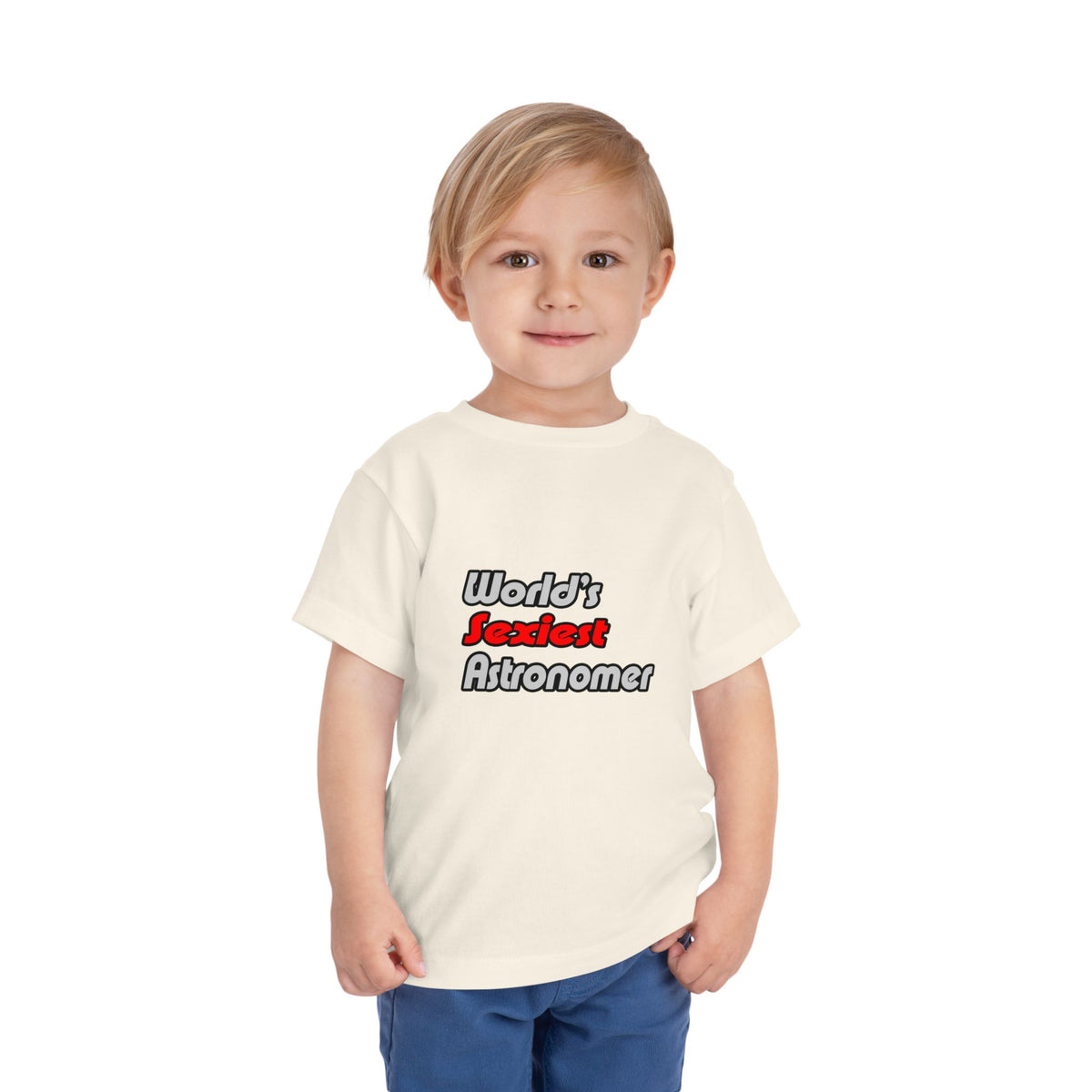 World's Sexiest Astronomer - Toddler Short Sleeve Tee
