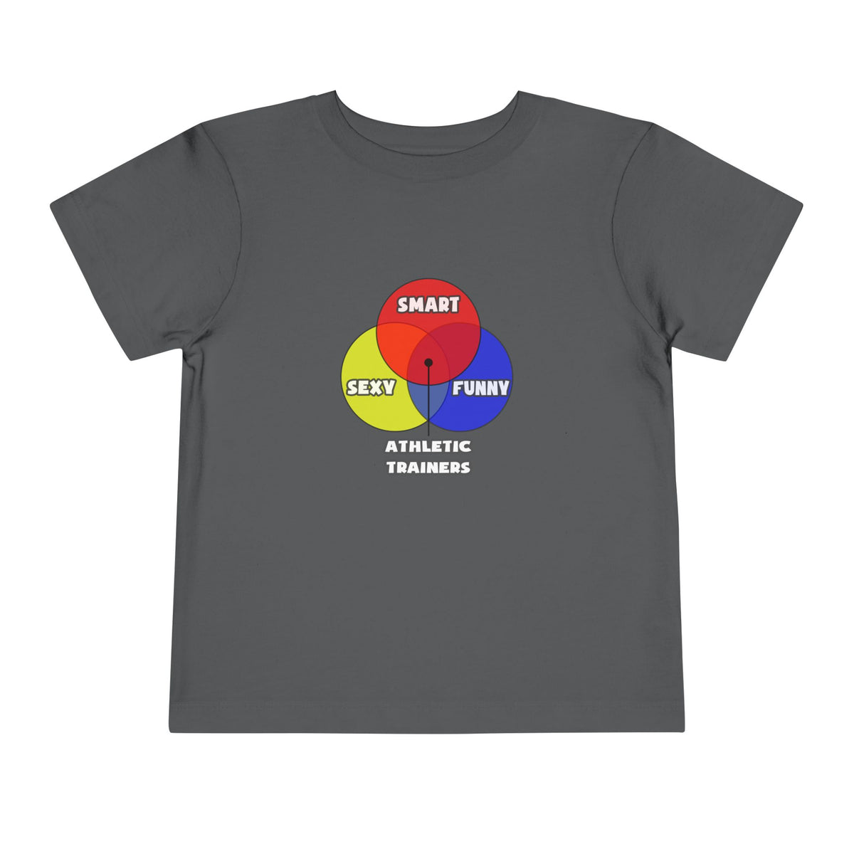 Venn Diagram .. Athletic Trainers - Toddler Short Sleeve Tee