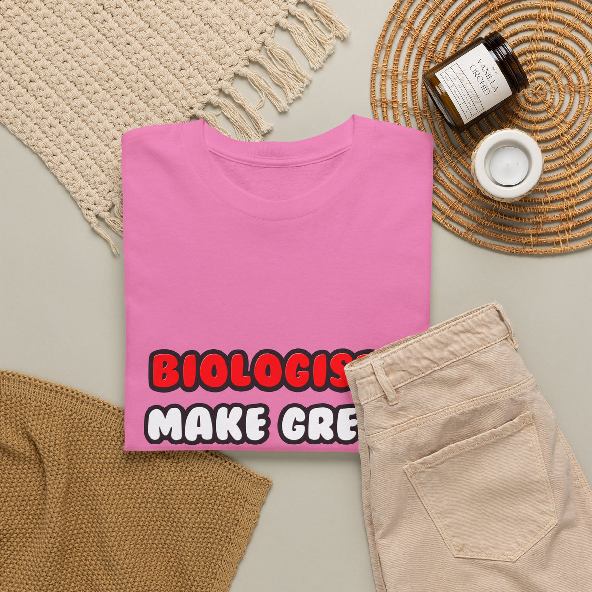 Biologists Make Great Lovers - Unisex Heavy Cotton Tee