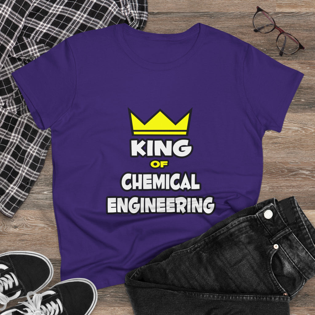 King of Chemical Engineering (2) - Women's Midweight Cotton Tee