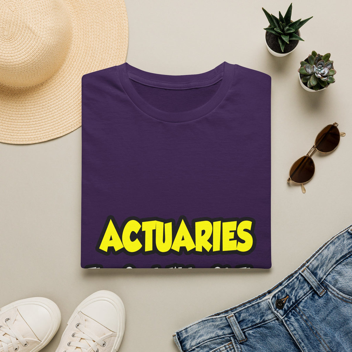 Actuaries...Cool Kids of Insurance World - Unisex Softstyle T-Shirt