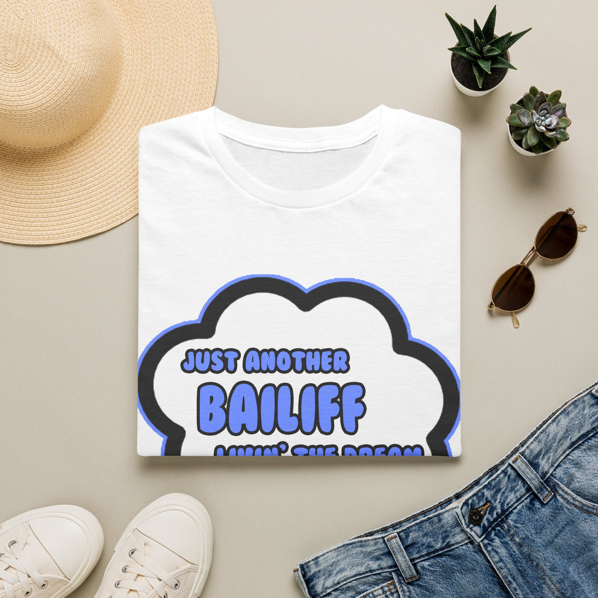 Bailiff .. Livin' The Dream - Unisex Softstyle T-Shirt