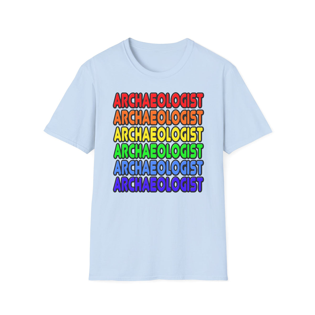 Rainbow Archaeologist - Unisex Softstyle T-Shirt