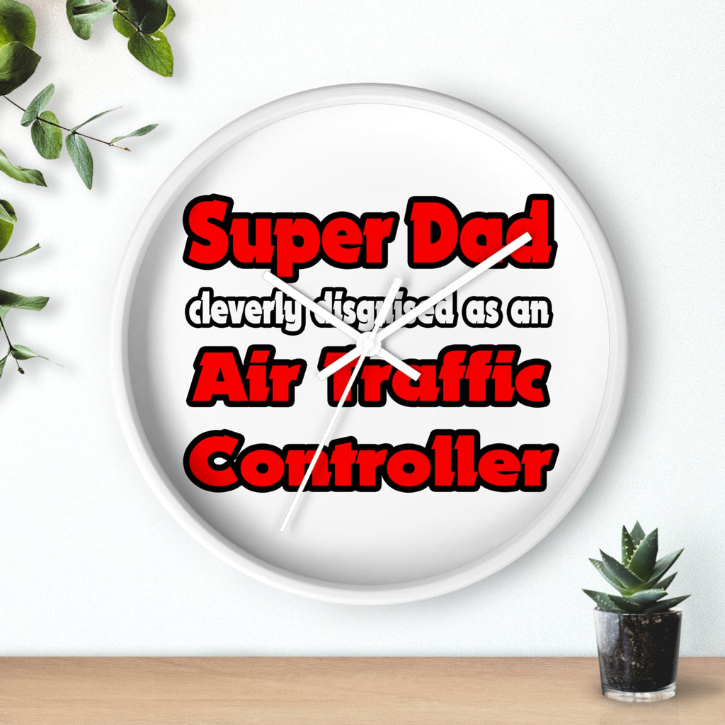 Super Dad ... Air Traffic Controller - Wall Clock