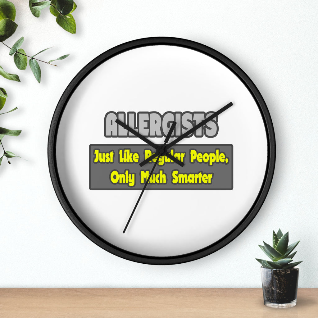 Allergists .. Smarter - Wall Clock