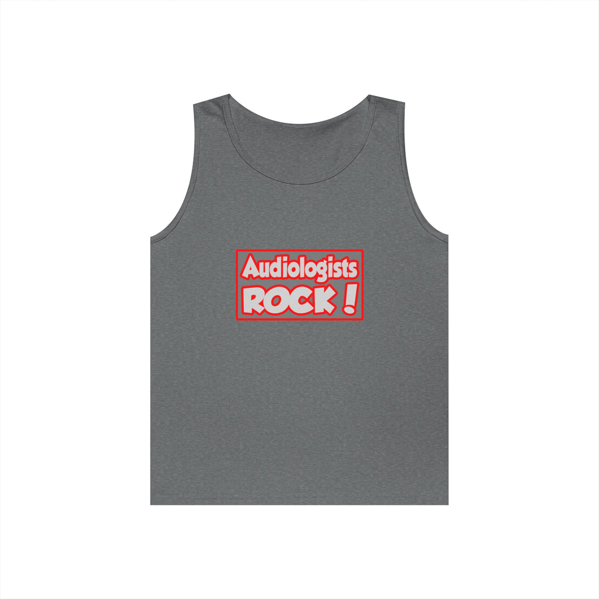 Audiologists Rock! - Unisex Heavy Cotton Tank Top