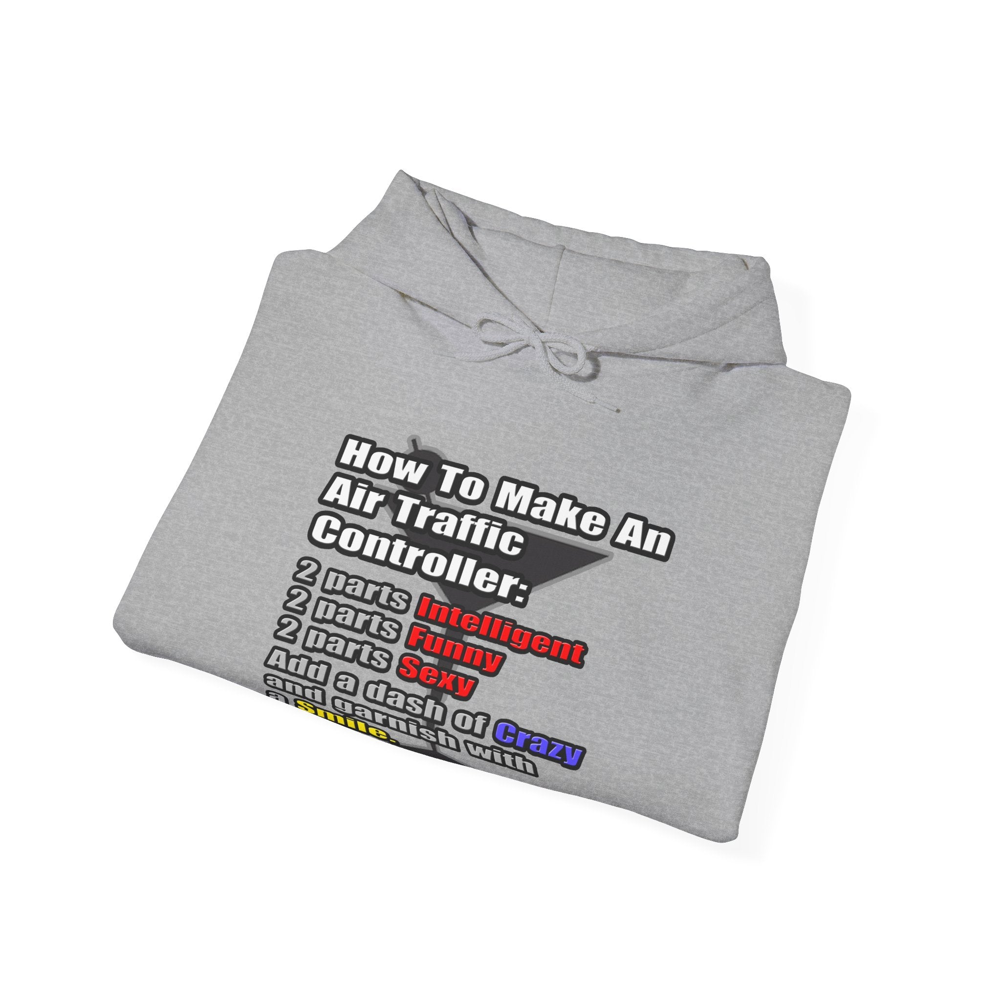 How To Make an Air Traffic Controller - Unisex Heavy Blend™ Hooded Sweatshirt