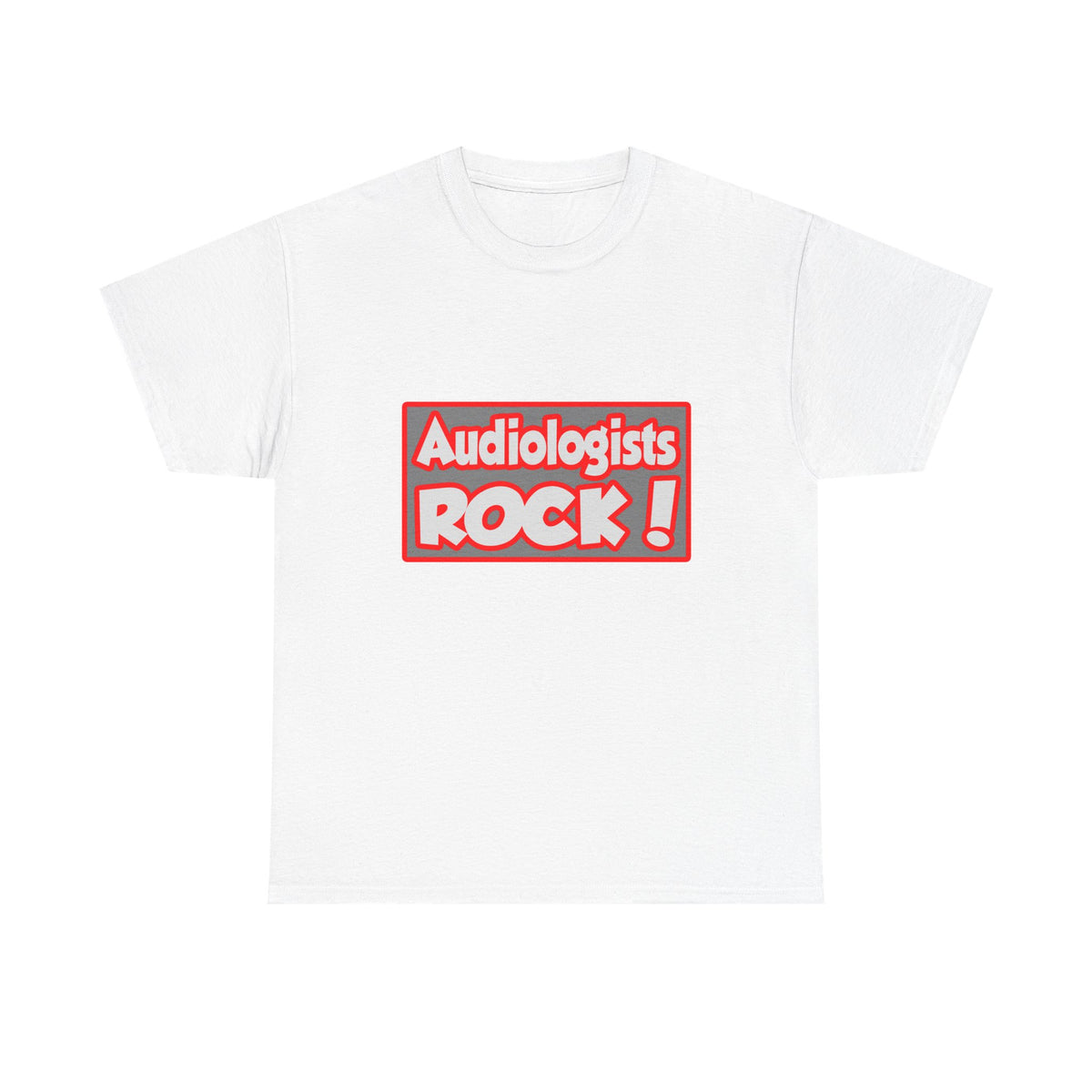 Audiologists Rock! - Unisex Heavy Cotton Tee