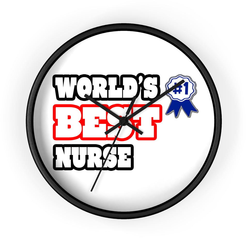 World's Best Nurse - Wall Clock