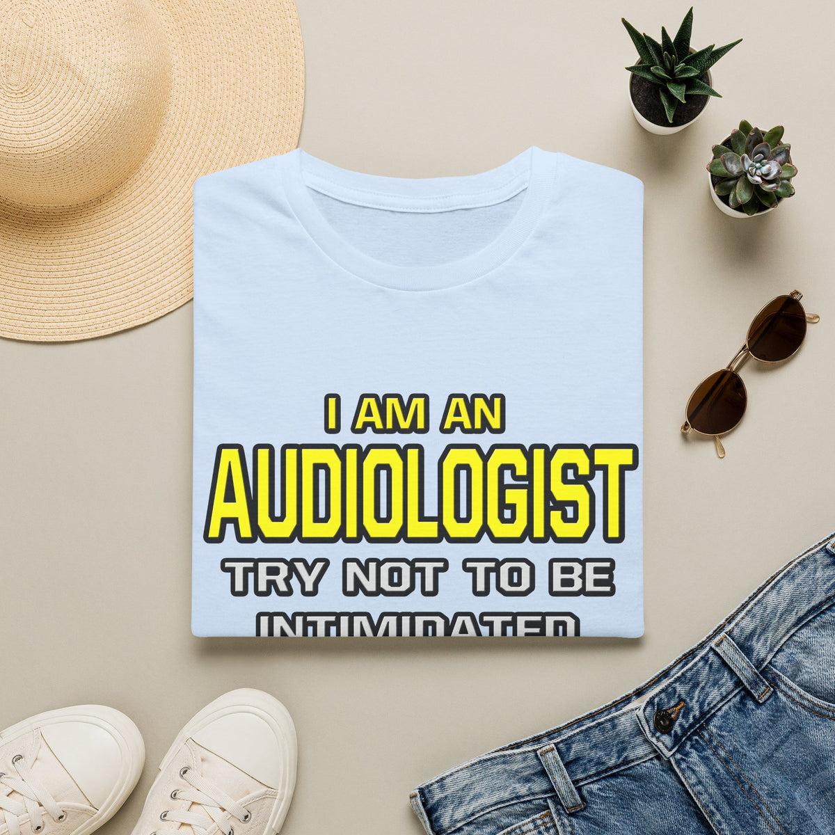 Audiologist...Superior Intelligence - Unisex Softstyle T-Shirt