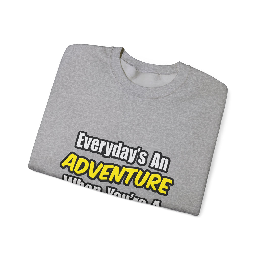 Everyday's An Adventure...Teacher - Unisex Heavy Blend™ Crewneck Sweatshirt