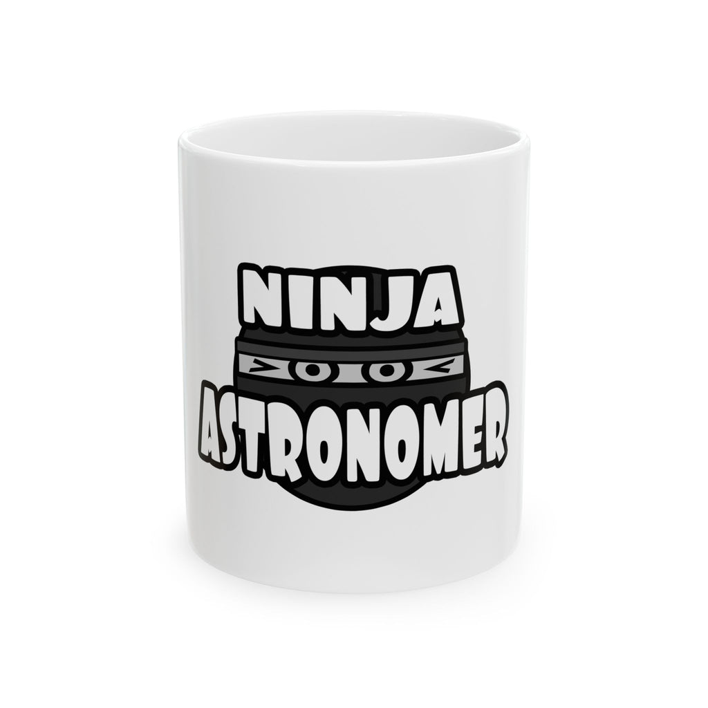 Ninja Astronomer - Ceramic Mug, (11oz, 15oz)