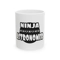 Ninja Astronomer - Ceramic Mug, (11oz, 15oz)