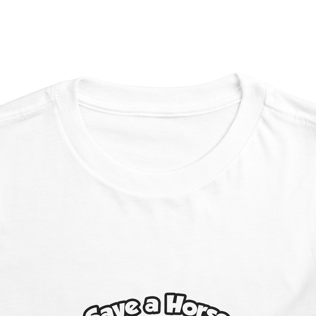 Save a Horse, Ride a Travel Nurse - Toddler Short Sleeve Tee