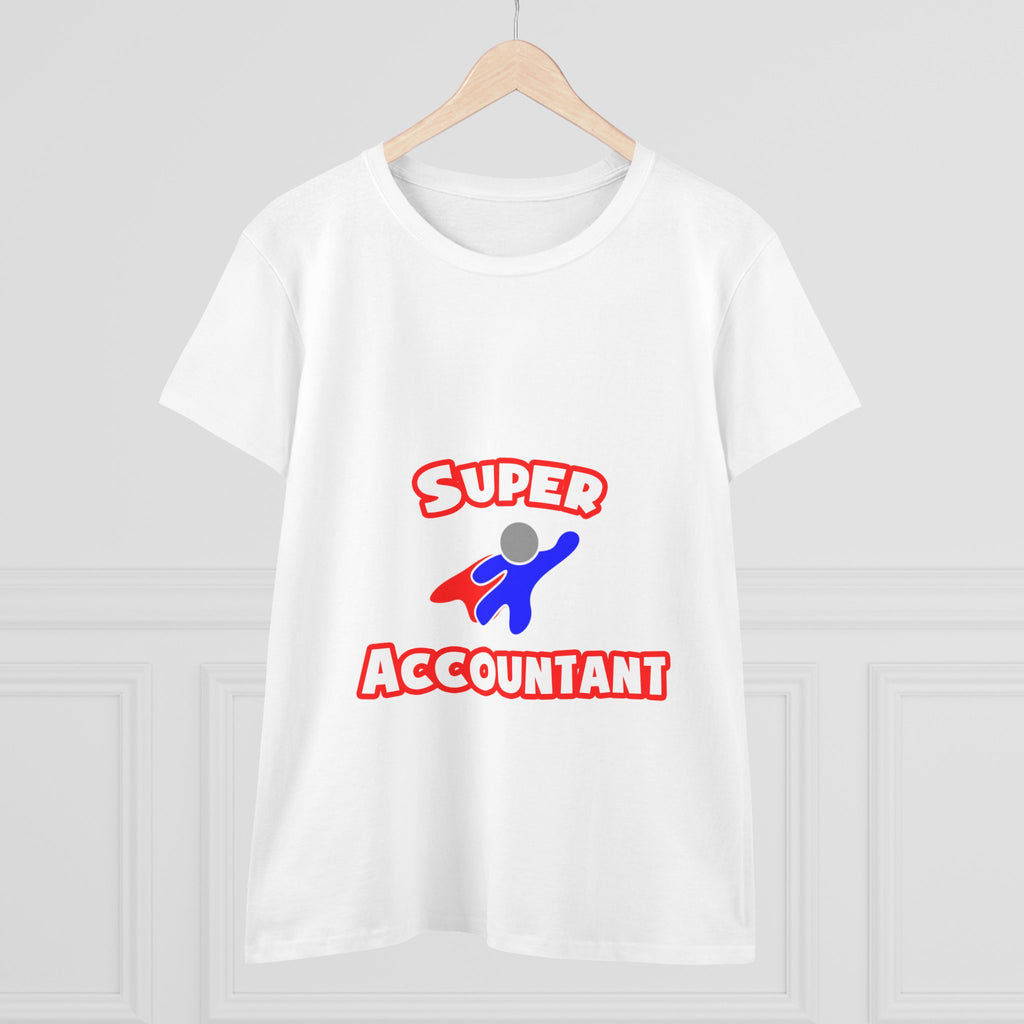 Super Accountant (2) - Women's Midweight Cotton Tee