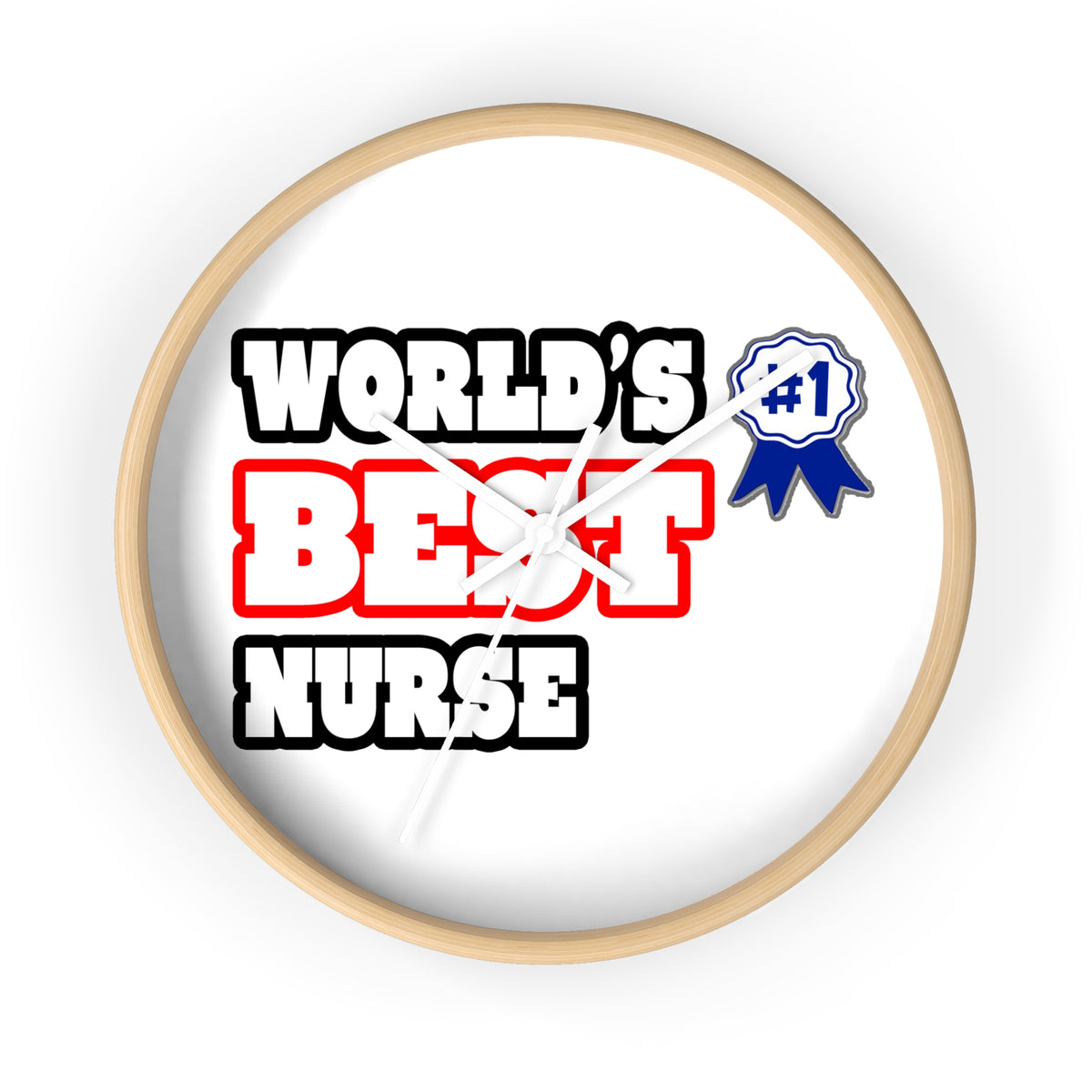 World's Best Nurse - Wall Clock