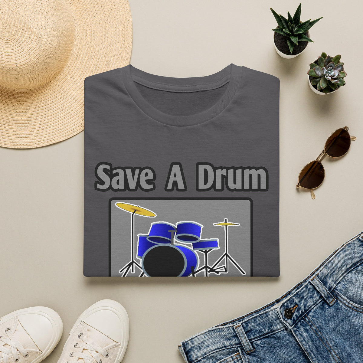 Save a Drum...Bang an Audiologist - Unisex Softstyle T-Shirt