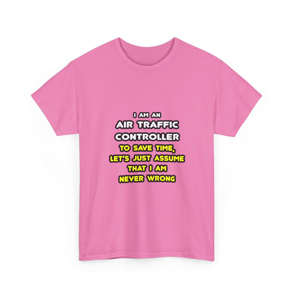 Funny Air Traffic Controller T Shirts - Unisex Heavy Cotton Tee