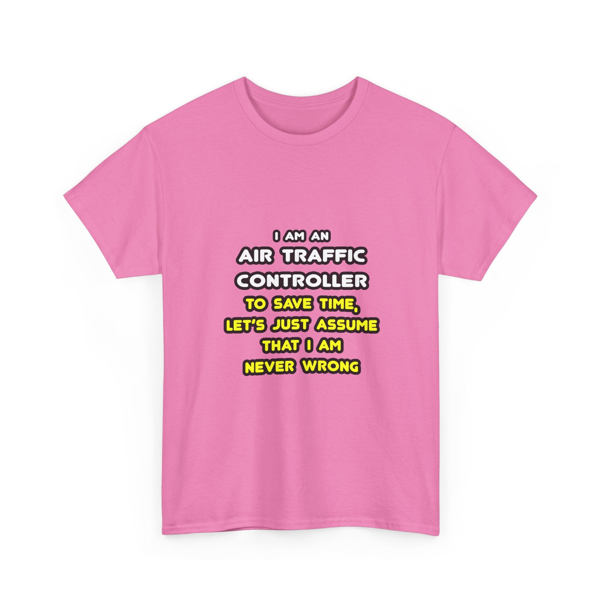 Funny Air Traffic Controller T Shirts - Unisex Heavy Cotton Tee