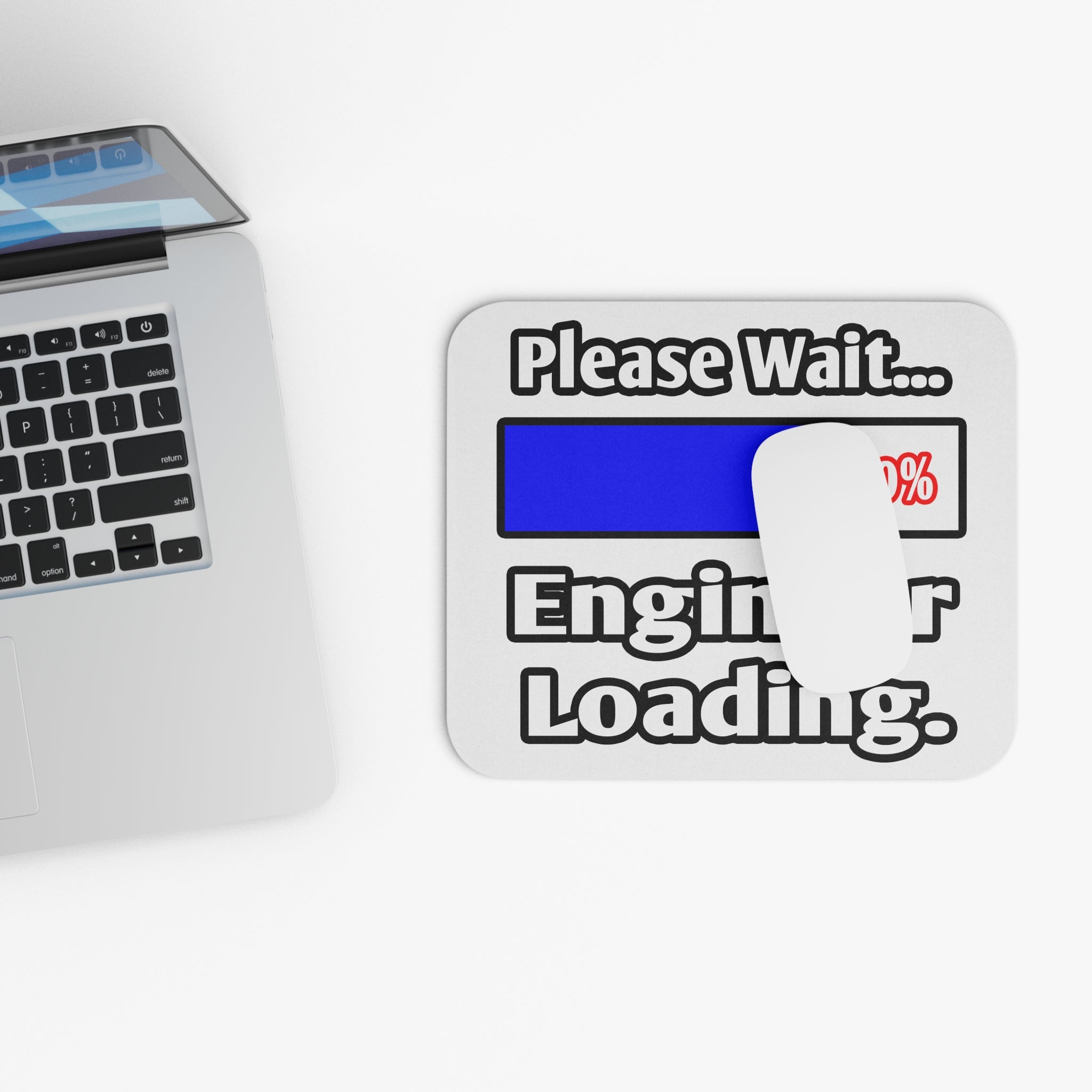 Please Wait...Engineer Loading - Mouse Pad (Rectangle)
