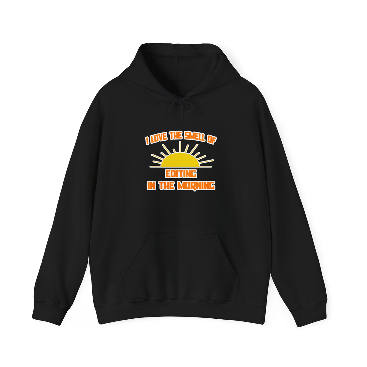 Smell of Editing in the Morning - Unisex Heavy Blend™ Hooded Sweatshirt