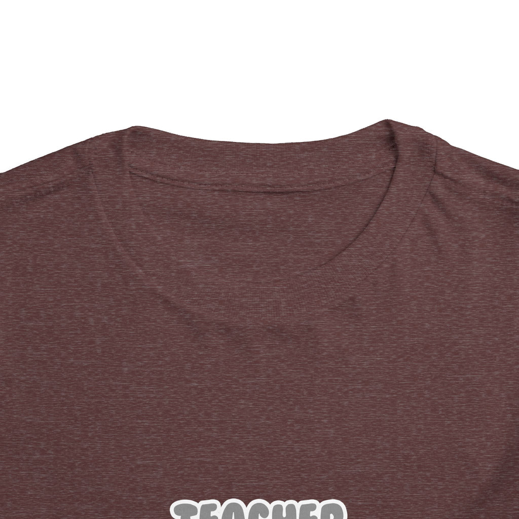 Teacher ... Will Work For Ice Cream - Toddler Short Sleeve Tee