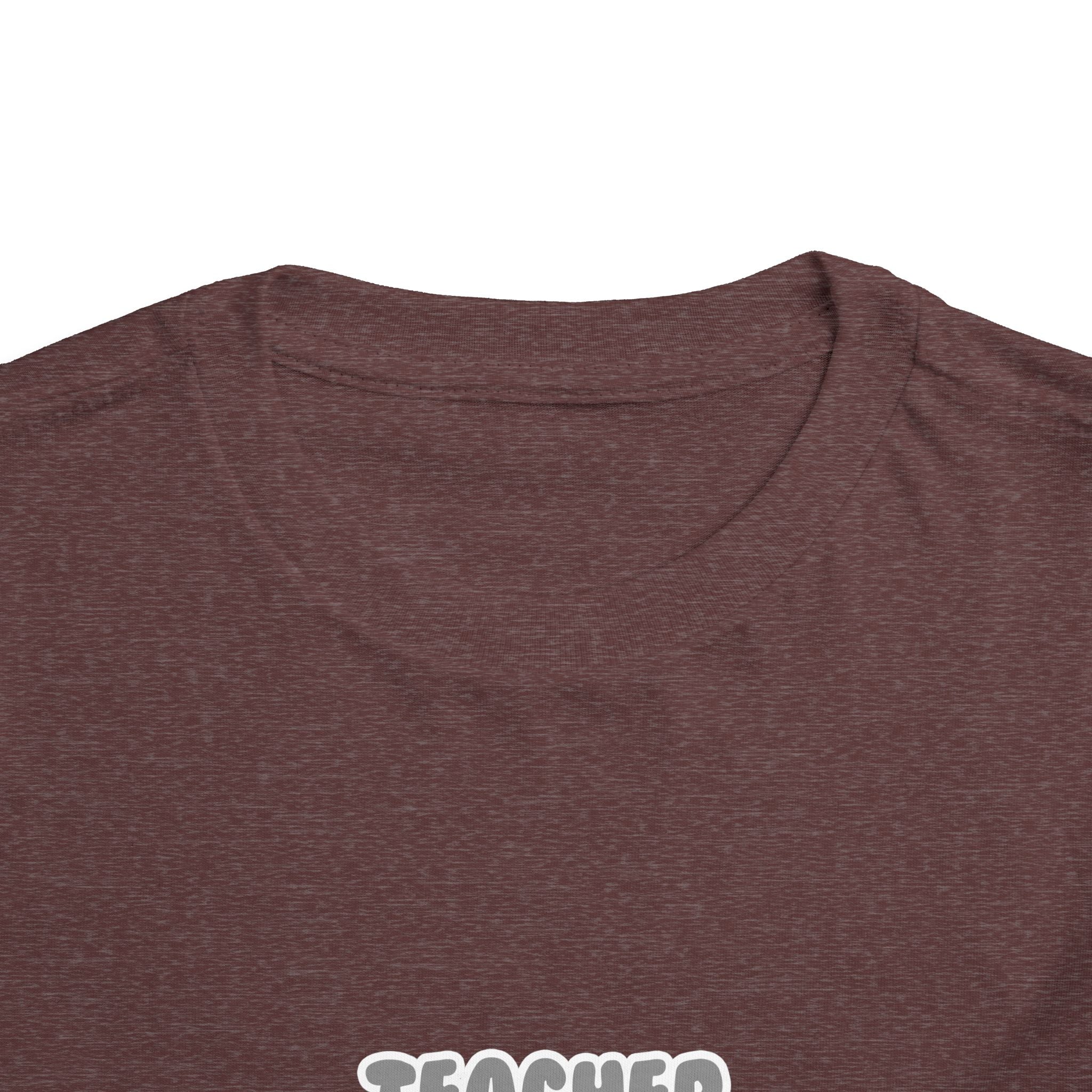 Teacher ... Will Work For Ice Cream - Toddler Short Sleeve Tee