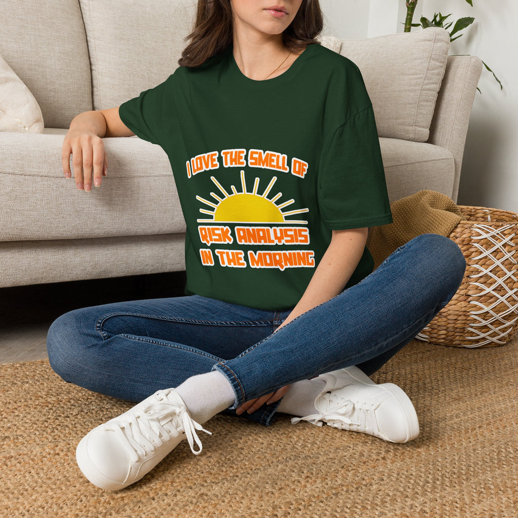 Smell of Risk Analysis in the Morning - Unisex Softstyle T-Shirt