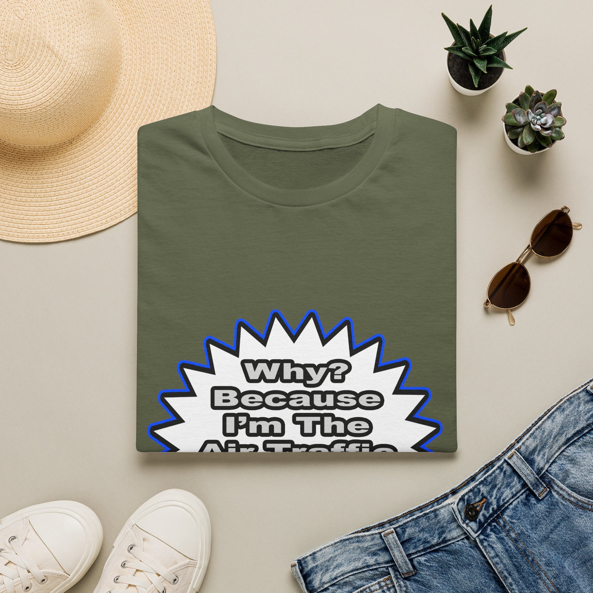 Air Traffic Controller...Because I Said So - Unisex Softstyle T-Shirt