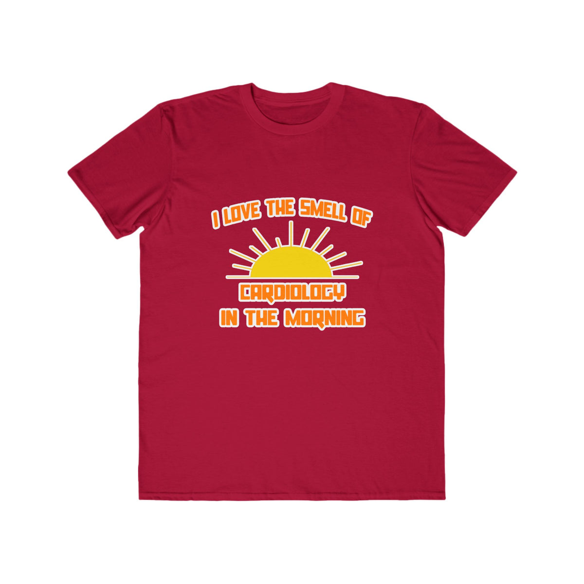 Smell of Cardiology in the Morning - Men's Lightweight Fashion Tee