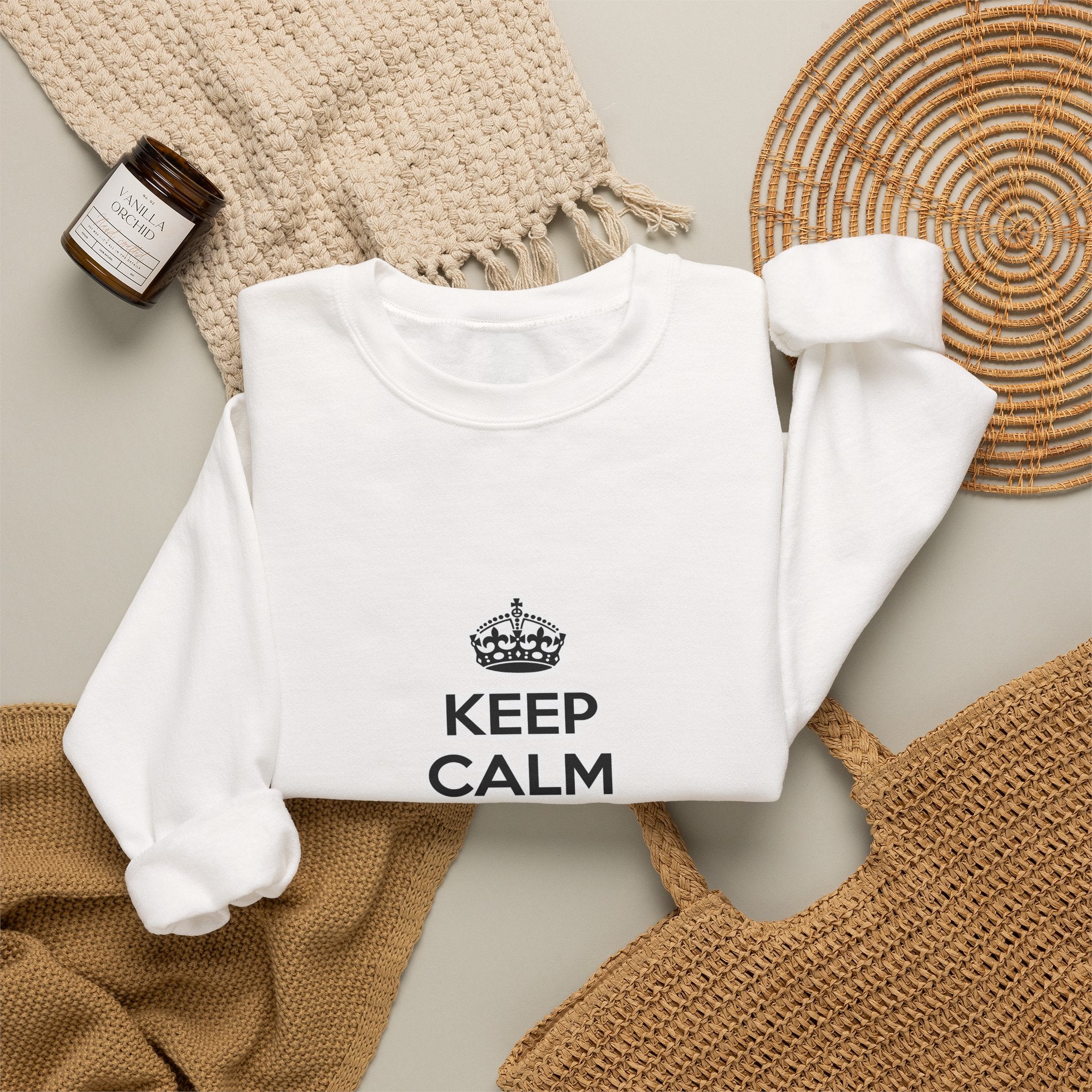 Keep Calm and Call an Aerospace Engineer - Unisex Heavy Blend™ Crewneck Sweatshirt