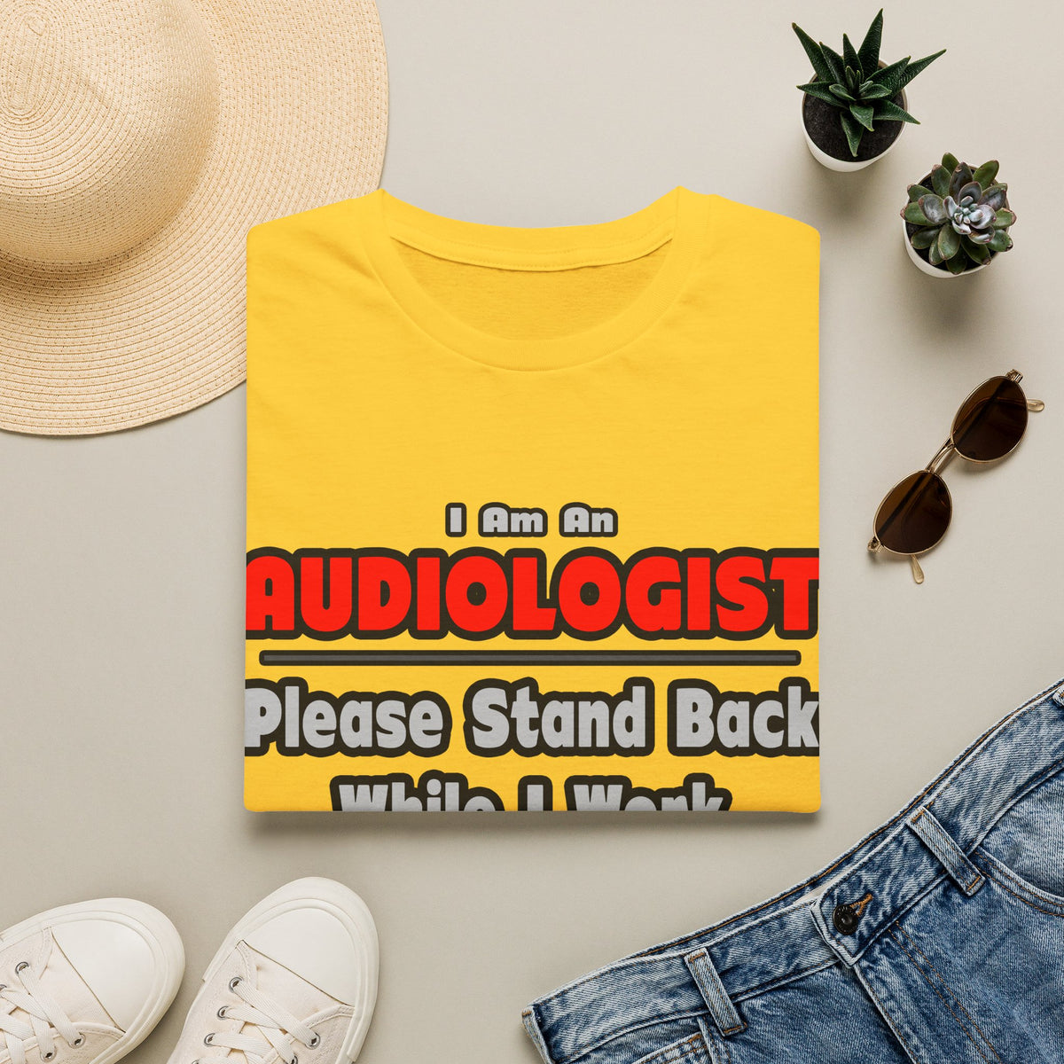 Audiologist ... Stand Back ... Work My Magic - Unisex Softstyle T-Shirt