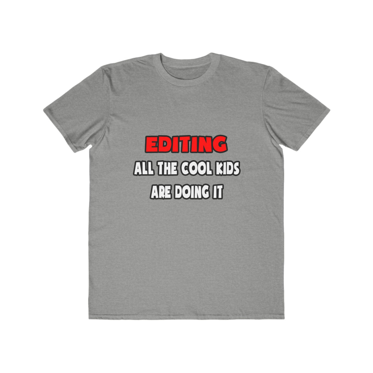 Funny Editor Shirts and Gifts - Men's Lightweight Fashion Tee