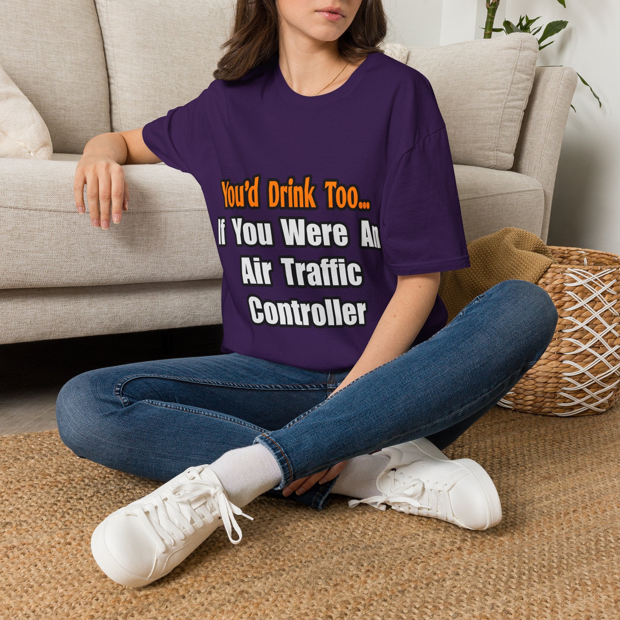 You'd Drink Too...Air Traffic Controller - Unisex Softstyle T-Shirt