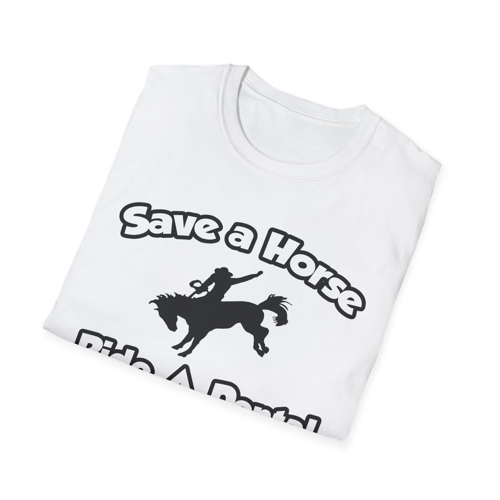 Save a Horse, Ride a Dental Assistant - Unisex Softstyle T-Shirt