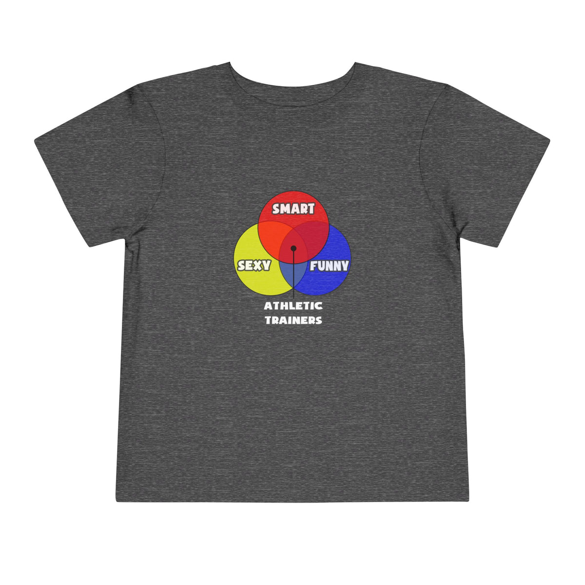 Venn Diagram .. Athletic Trainers - Toddler Short Sleeve Tee