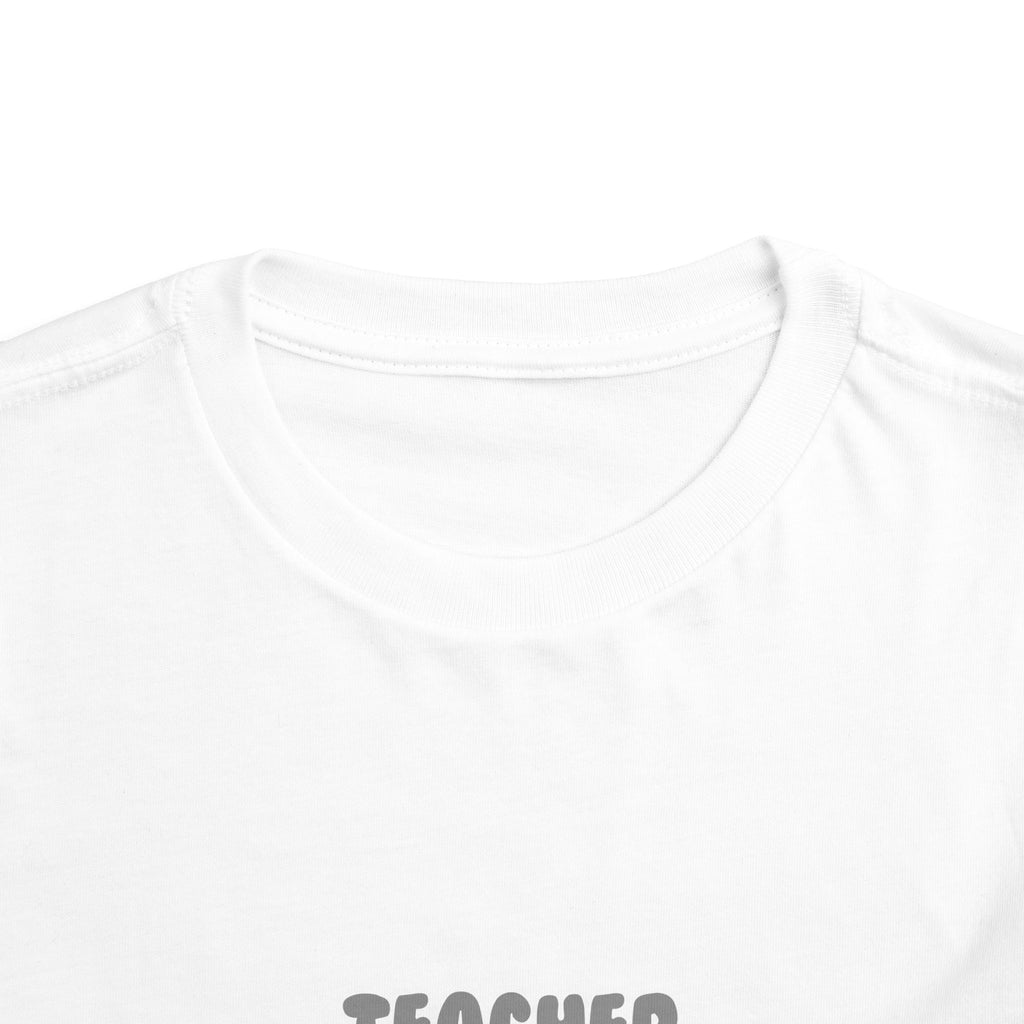 Teacher ... Will Work For Ice Cream - Toddler Short Sleeve Tee