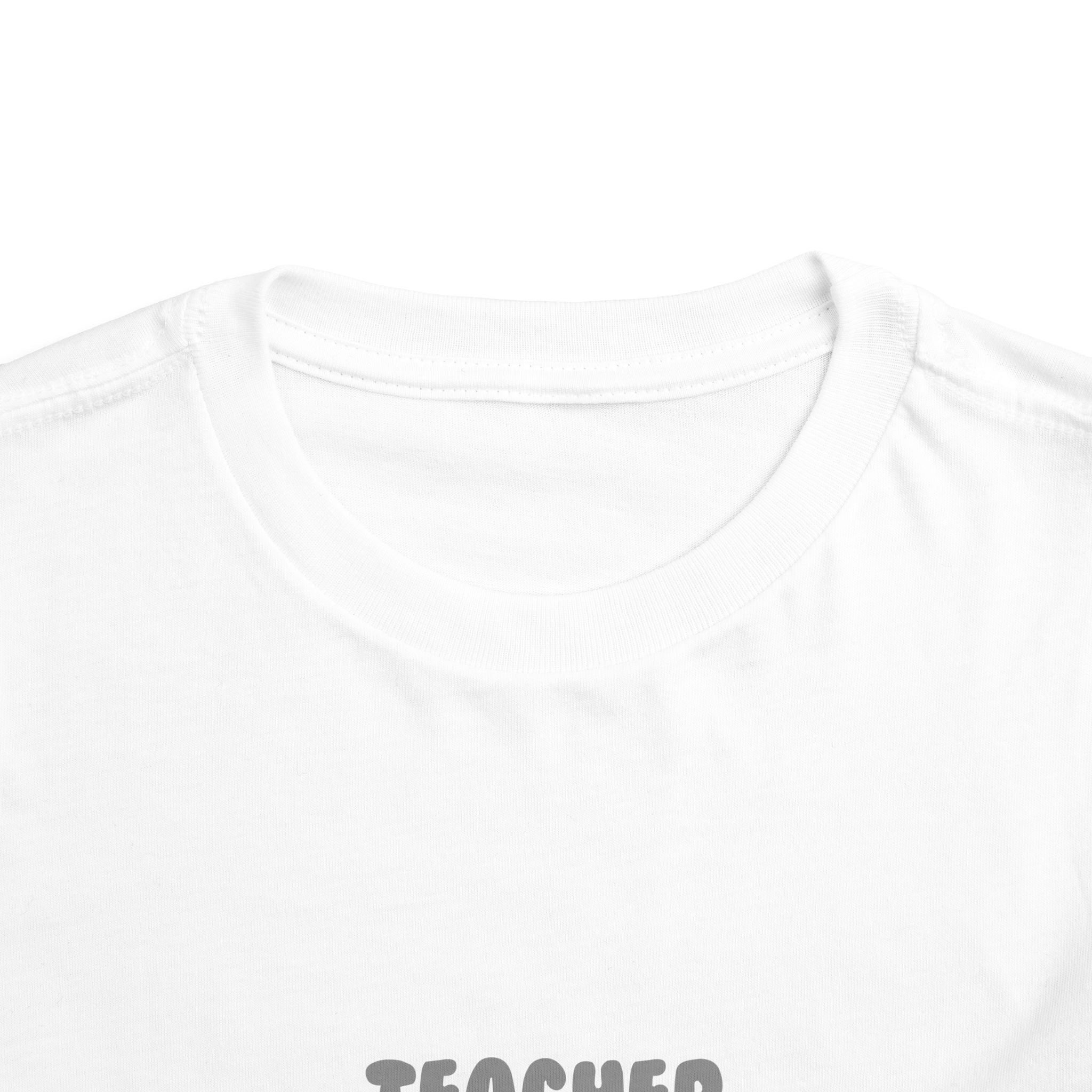 Teacher ... Will Work For Ice Cream - Toddler Short Sleeve Tee