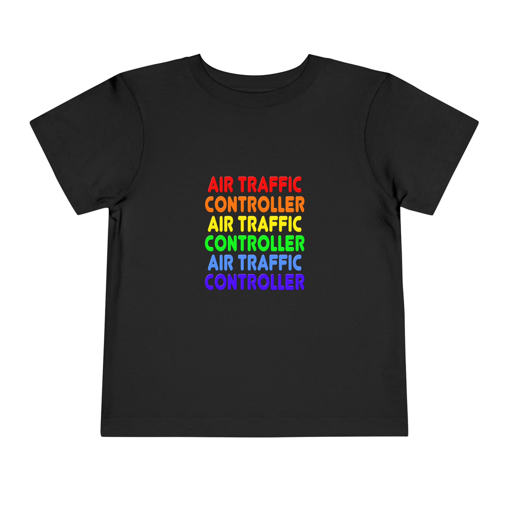 Rainbow Air Traffic Controller - Toddler Short Sleeve Tee