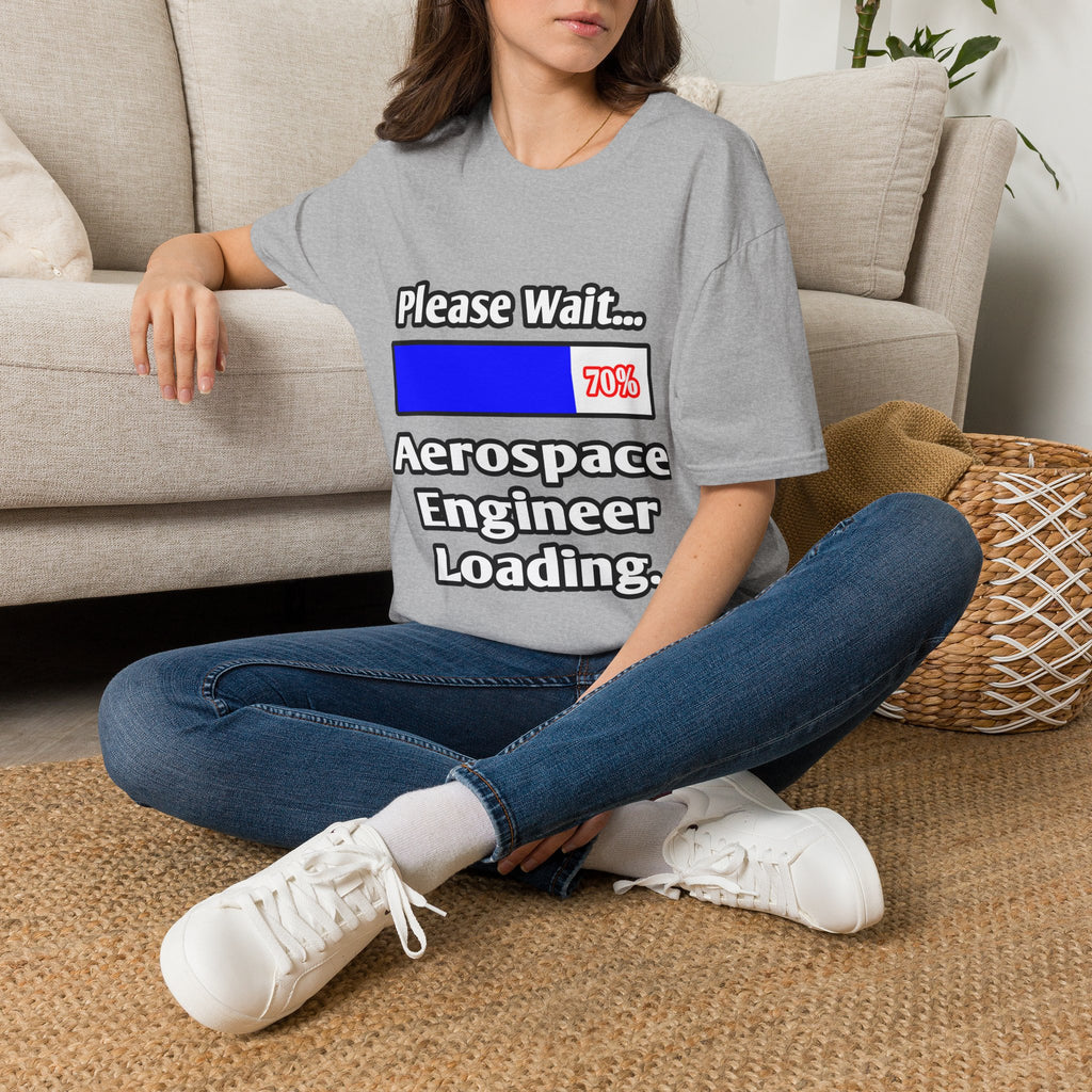 Please Wait...Aerospace Engineer Loading - Unisex Softstyle T-Shirt