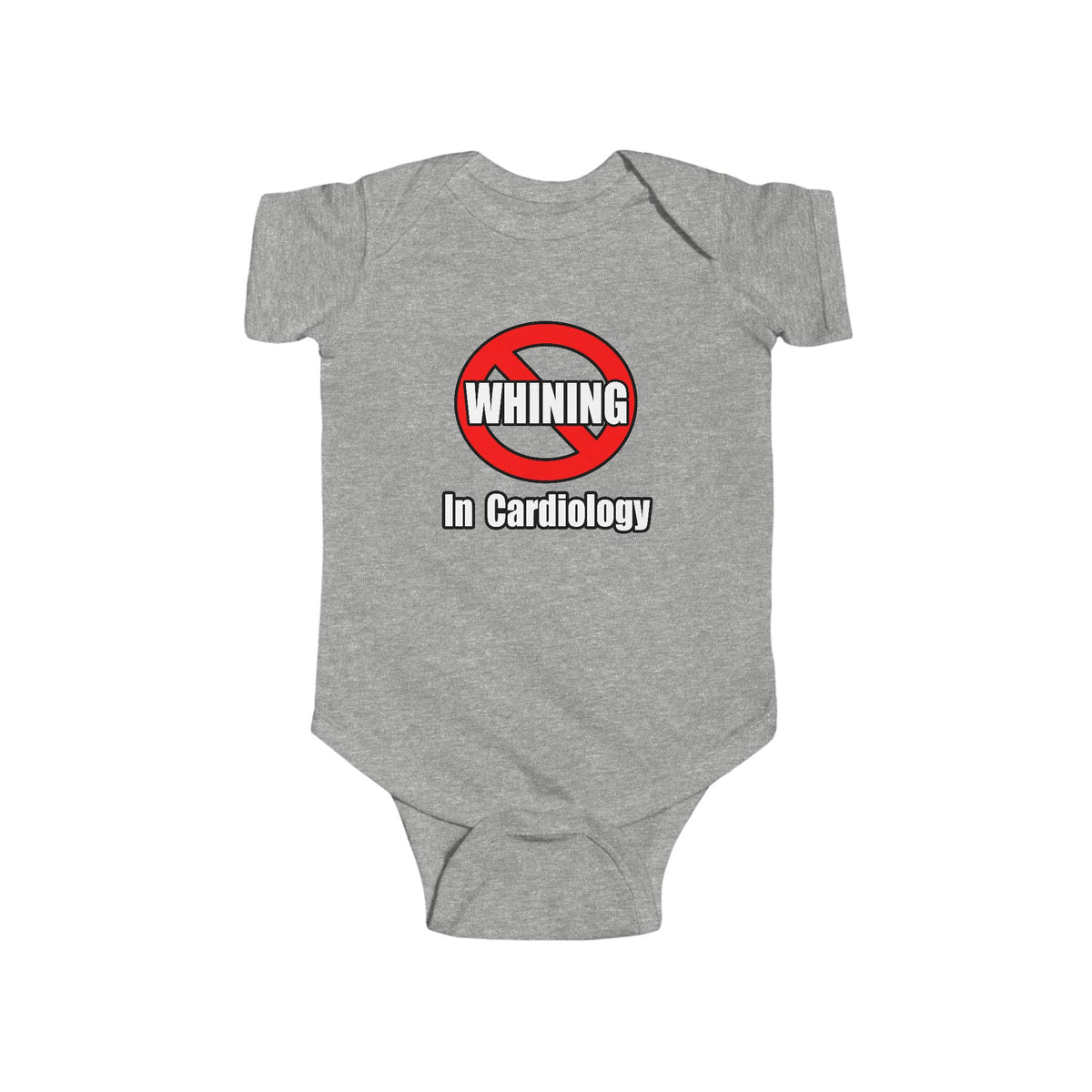 No Whining In Cardiology - Infant Fine Jersey Bodysuit