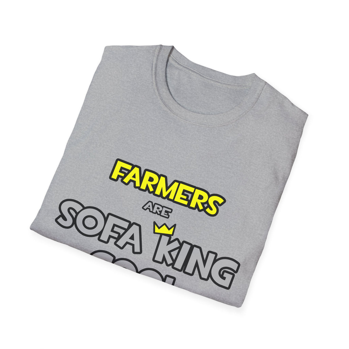 Farmers Are Sofa King Cool - Unisex Softstyle T-Shirt