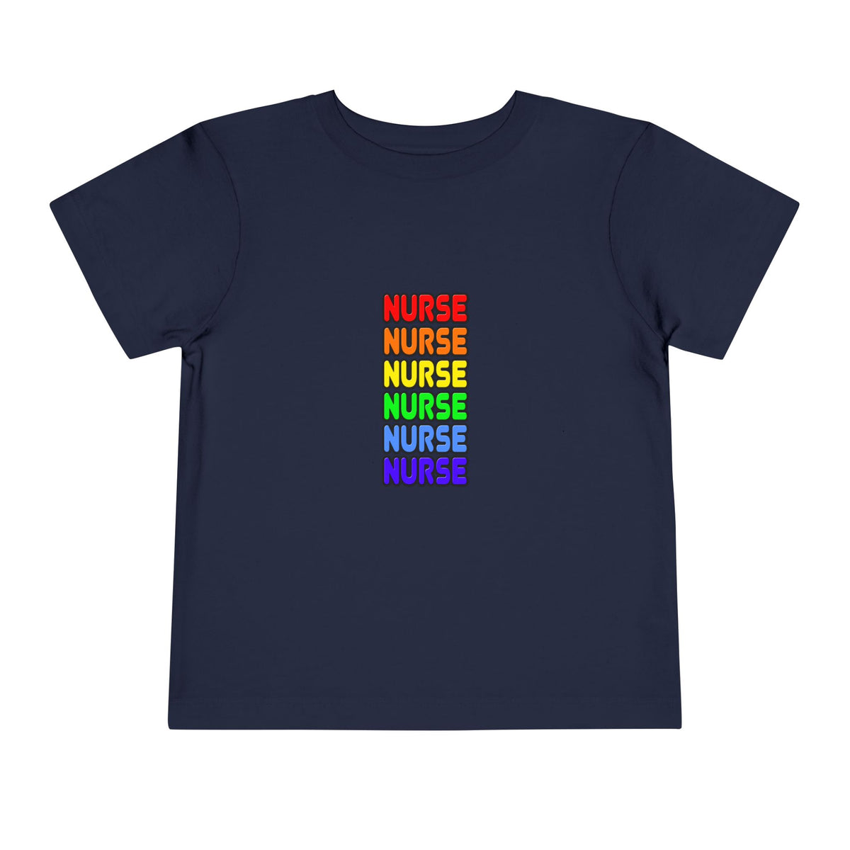 Rainbow Nurse - Toddler Short Sleeve Tee