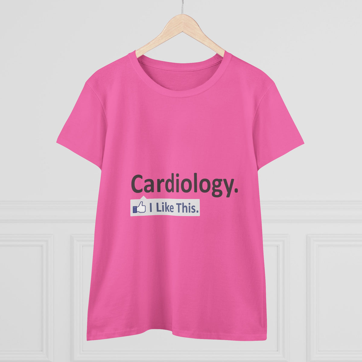 Cardiology...I Like This - Women's Midweight Cotton Tee