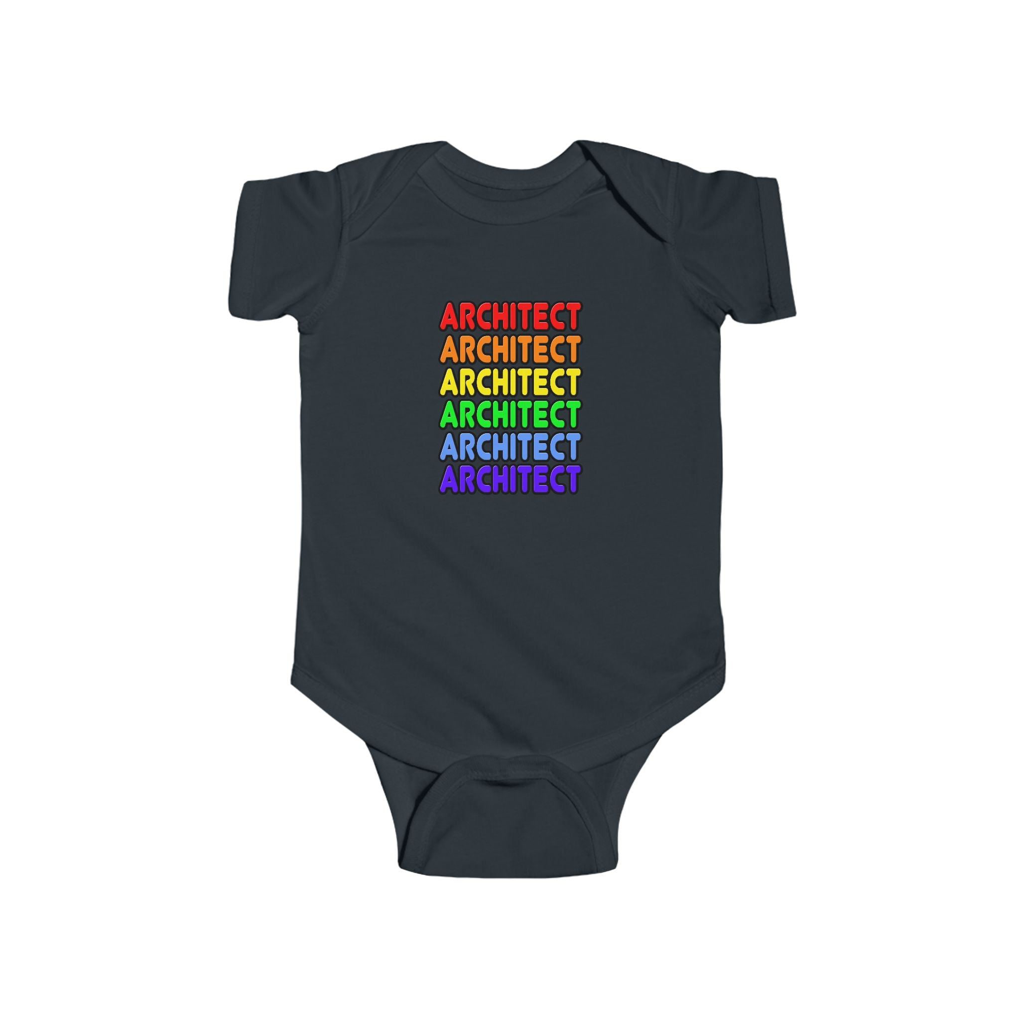 Rainbow Architect - Infant Fine Jersey Bodysuit
