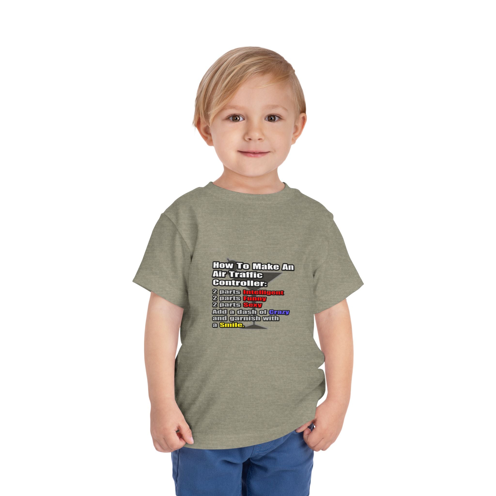 How To Make an Air Traffic Controller - Toddler Short Sleeve Tee
