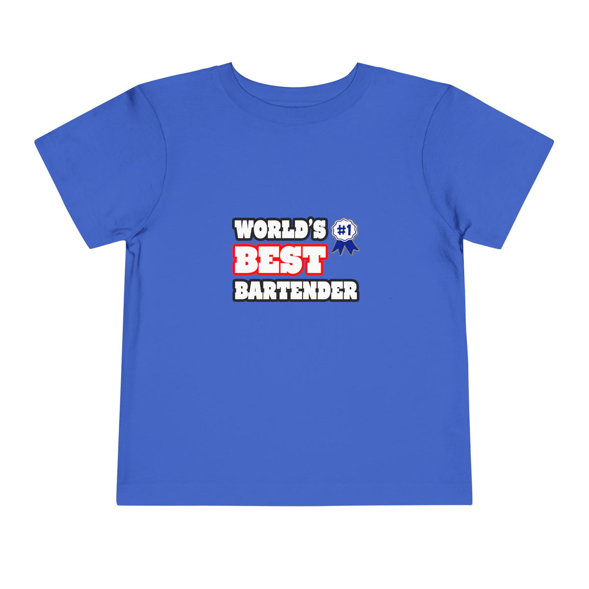 World's Best Bartender - Toddler Short Sleeve Tee