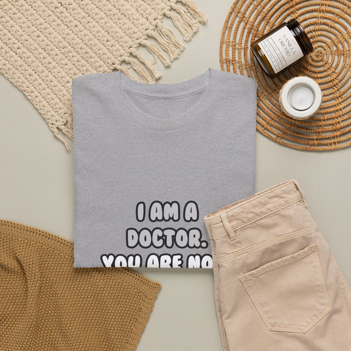 Deal With It ... Funny Doctor - Unisex Heavy Cotton Tee